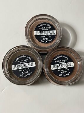 bareMinerals Gold Mine Liner Gilded Taupe Golden Earth Eyeshadow Set